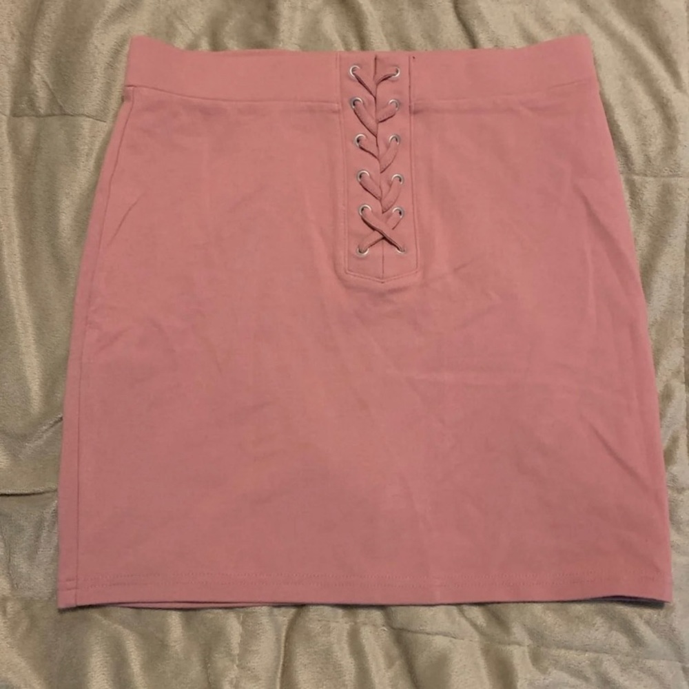 Pink Pencil Skirt